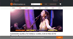 Desktop Screenshot of biletmaster.ro